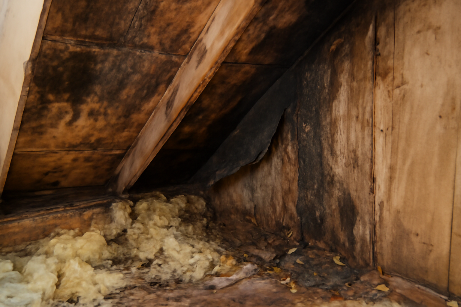 Attic Water Removal in Woodhaven, MI